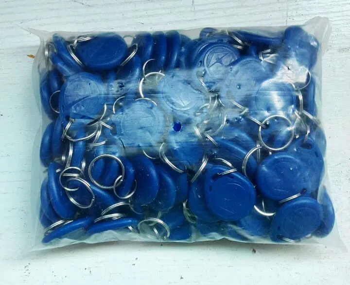 10 قطع EM4305 T5577 الناسخ, نسخة 125 كيلو هرتز RFID العلامة llavero Porta Chave بطاقة مفتاح فوب رمز حلقة القرب