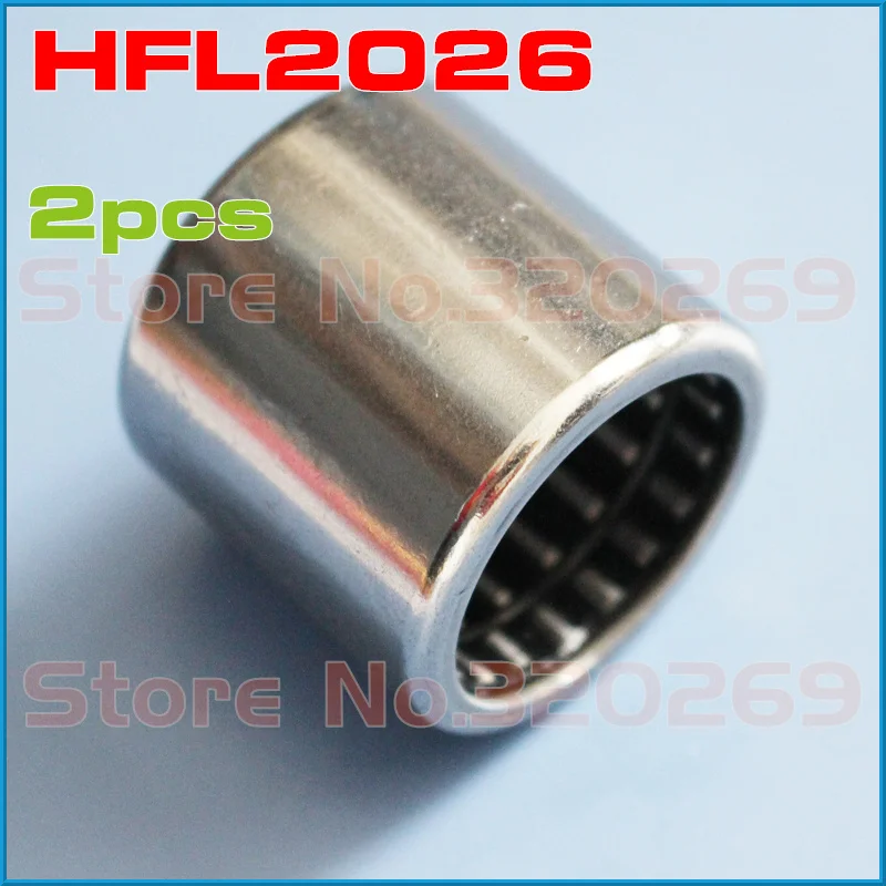 2pcs Single Direction Nadellager HFL2026 20x26x26mm  OR HF2016 20x26x16mm One Way Needle Bearing Clutch FCB-20 For  20mm Shaft