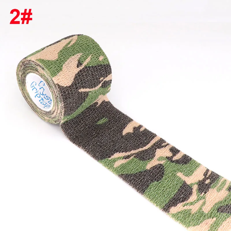 4.8m Jacht Vermomming Hansaplast Camouflage Elastische Wrap Tape Zelfklevende Sport Protector Enkel Knie Vinger Arm Bandage