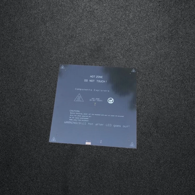 

MK2S Heated Bed 410*410*3mm for HyperCube Evolution.