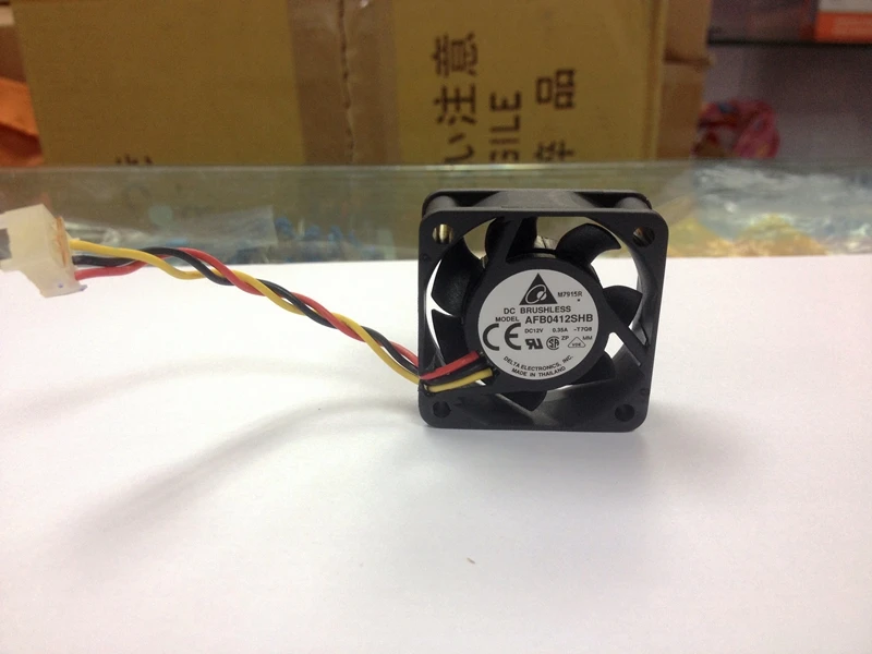 brand new DELTA  4015 4CM   12V 0.35A AFB0412SHB Server cooling fan