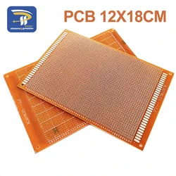1/5/10pcs 12x18cm 12*18 Single Side Prototype 2.54mm PCB Breadboard Universal Experimental Bakelite Copper Plate Circuirt Board