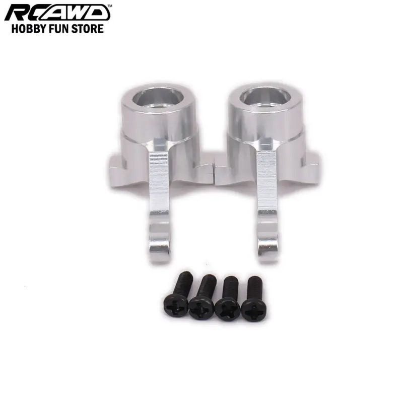 RCAWD Trước Lái Hub Tàu Sân Bay Knuckle Cho Rc Sở Thích Xe 1/10 HPI WR8 Series Thông Lượng 101208 WR80001 Được Gia Công CNC Hợp Kim nhôm