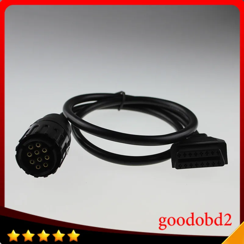 For BMW ICOM D Cable Motorcycles Cable Motobikes Diagnostic Cable for bmw 10 Pin Adaptor car diagostic icom tool obd 16pin cable