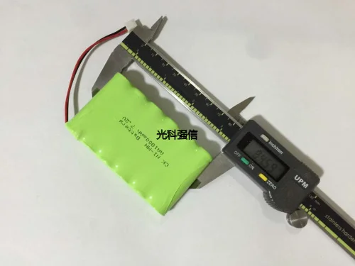 New genuine 7.2V AA al nichel-metallo idruro batteria NI-MH circuito medico giocattoli 2.54 1800MAh Ricaricabile Li-Ion Cellulare