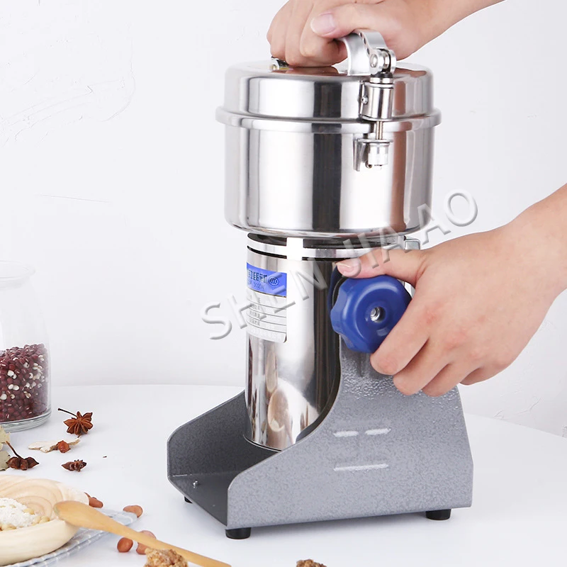 Imagem -05 - Alimentos Máquina do Moinho do pó Ultrafino Casa Pequena Moagem a Seco de Grãos Medicina Chinesa Moedor 220 v 800y 800g