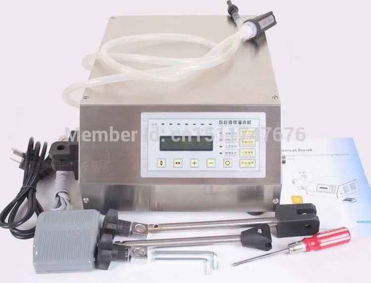 Free shipping Perfume Filling Machine,small electric , filler Digital Control Liquid Filling Machine filling range 2ml-3000ml