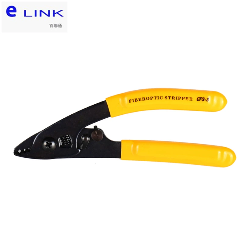 FTTH stripper CFS-3+ELFS002 for fiber optic drop cable tool kit for 2.0mm 3.0mm indoor cable good quality free shipping ELINK