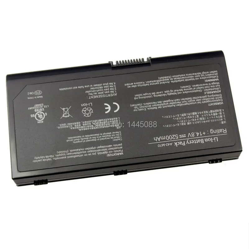 Laptop battery for asus M70 X72VR X72F X71VN M70L M70S M70V N70S N90S A42-M70 A32-F70 A32-M70 Series 8Cell