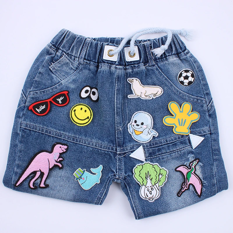 5pcs/lot Iron On Lollipop Patches Carton Stickers for Jeans Coats Kids Clothing Appliques DIY Kids Girl backpack Motif Badge