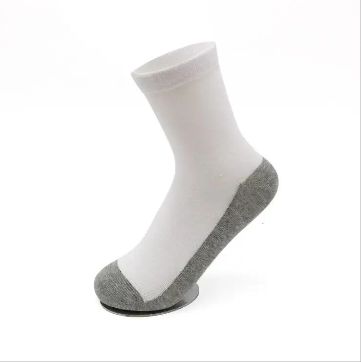 

12Pairs pack children student socks combed cotton grey black kids school socks