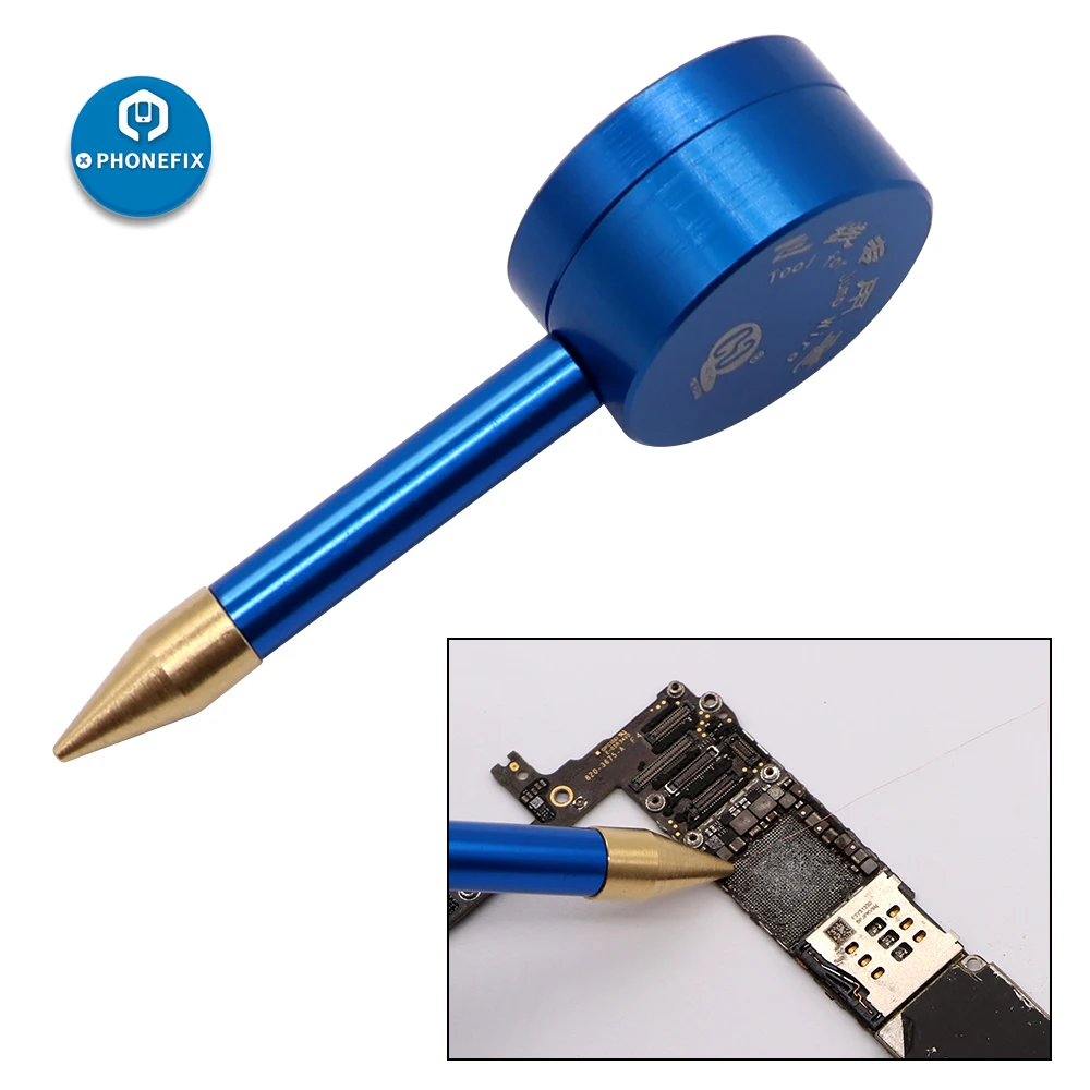 Pluma de cable de salto para teléfono móvil, herramienta de reparación de pluma de línea voladora de huella dactilar, placa base de teléfono