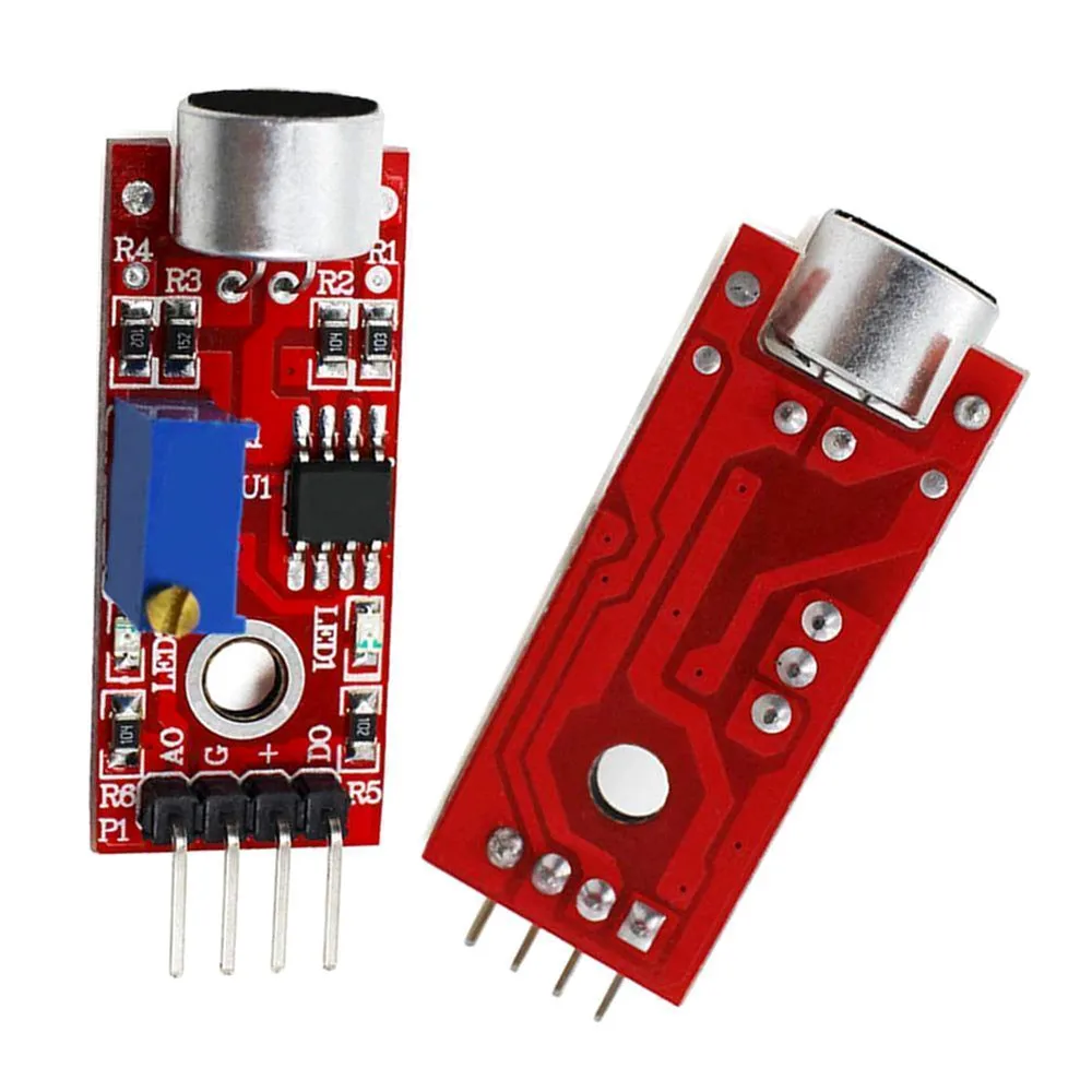 Sensor microfone avr pic módulo de detecção de som de alta sensibilidade para arduino