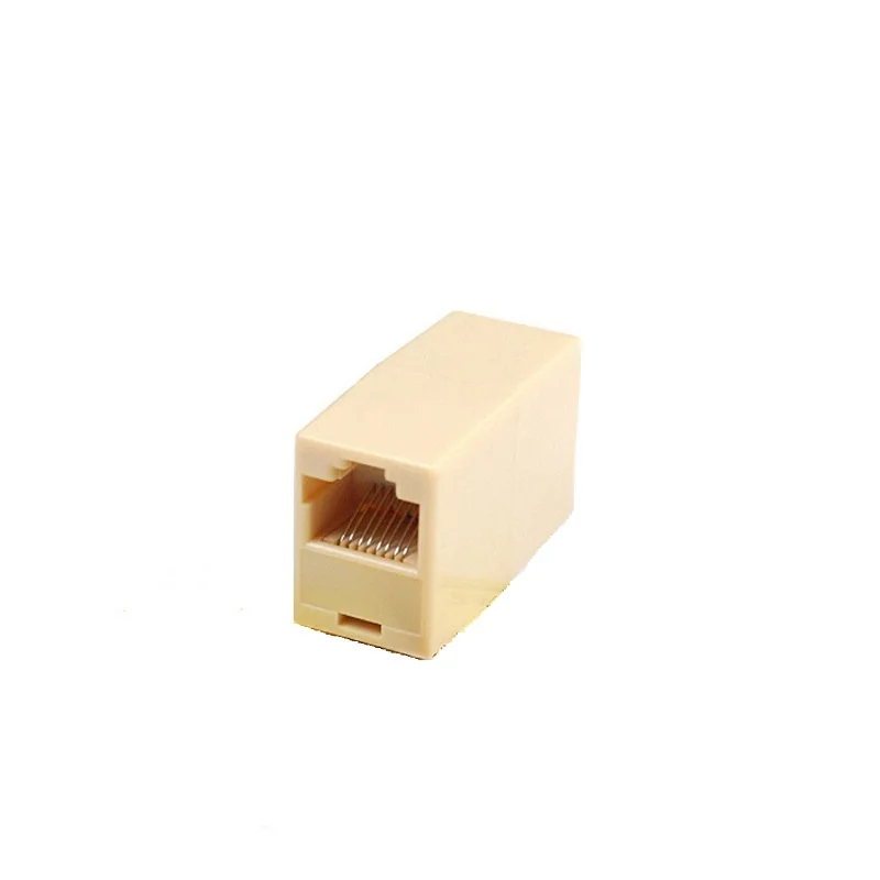 20 pz/lotto RJ45 CAT 5 cat5E cat6 Extender spina rete Ethernet cavo Lan connettore accoppiatore