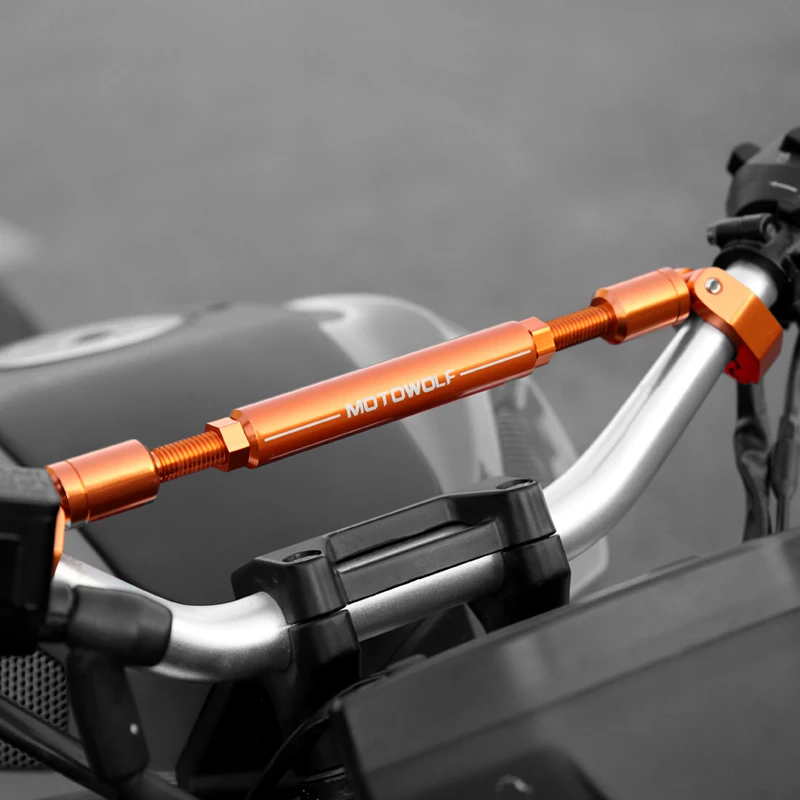 2023 MOTOWOLF Motorcycle Handlebar Holder Styling Multifunction Very Cool Crossbar Drop Shipping