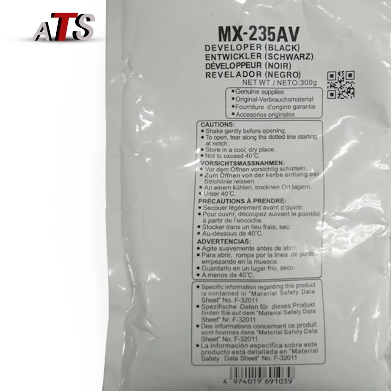 Developer Powder For Sharp AR275 ARM237 ARM277 ARM208 ARM257 ARM317 ARM208N ARM276 ARM275 ARM236