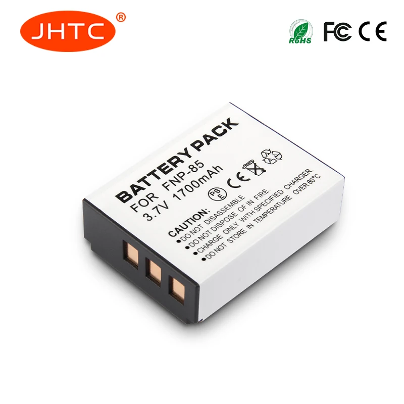 2Pcs 1700mAh NP-85 NP 85 Battery For FUJIFILM SL240 SL245 SL300 SL305 FNP-85 CB170 Camera Battery