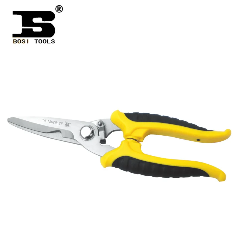 Persian tool stainless steel multi-purpose scissors electrician scissors Snips copper wire can be cut