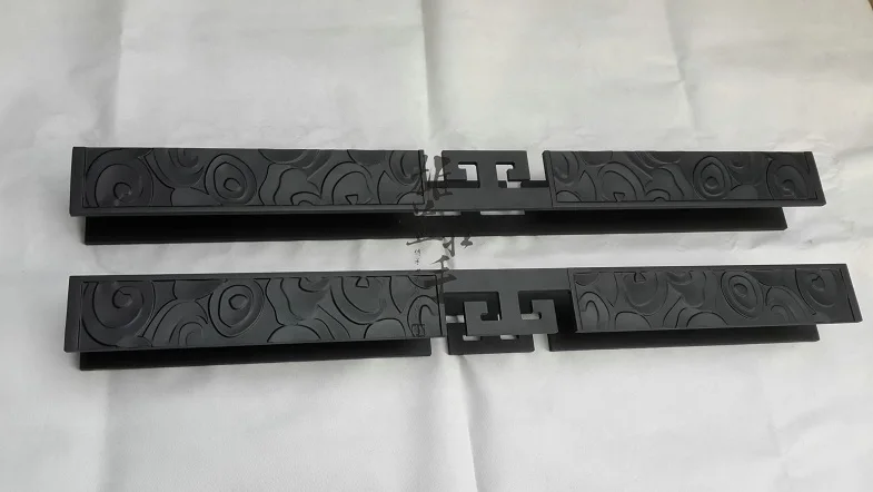 Chinese style antique clouds, gate handles, hotel wooden doors, bronze handles, modern luxury glass doors, antique handles