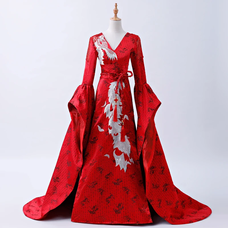 peacock luxury cororation cosplay dress long gown siss princess Medieval Renaissance Gown queen Cosplay Victorian Belle ball