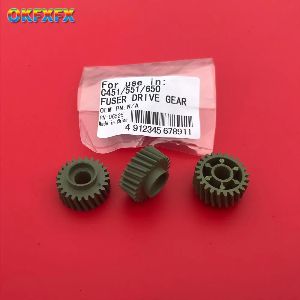 

5PC Fuser Drive Gear 24T for Konica Minolta bizhub 552 652 C451 C452 C550 C552 C552DS C650 C652 C652DS A00J-7603-01 A00J760301