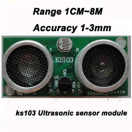 

Free shipping original High precision Ultrasonic sensor ks103 1cm-8M Ultrasonic distance measuring sensor Accuracy 1MM