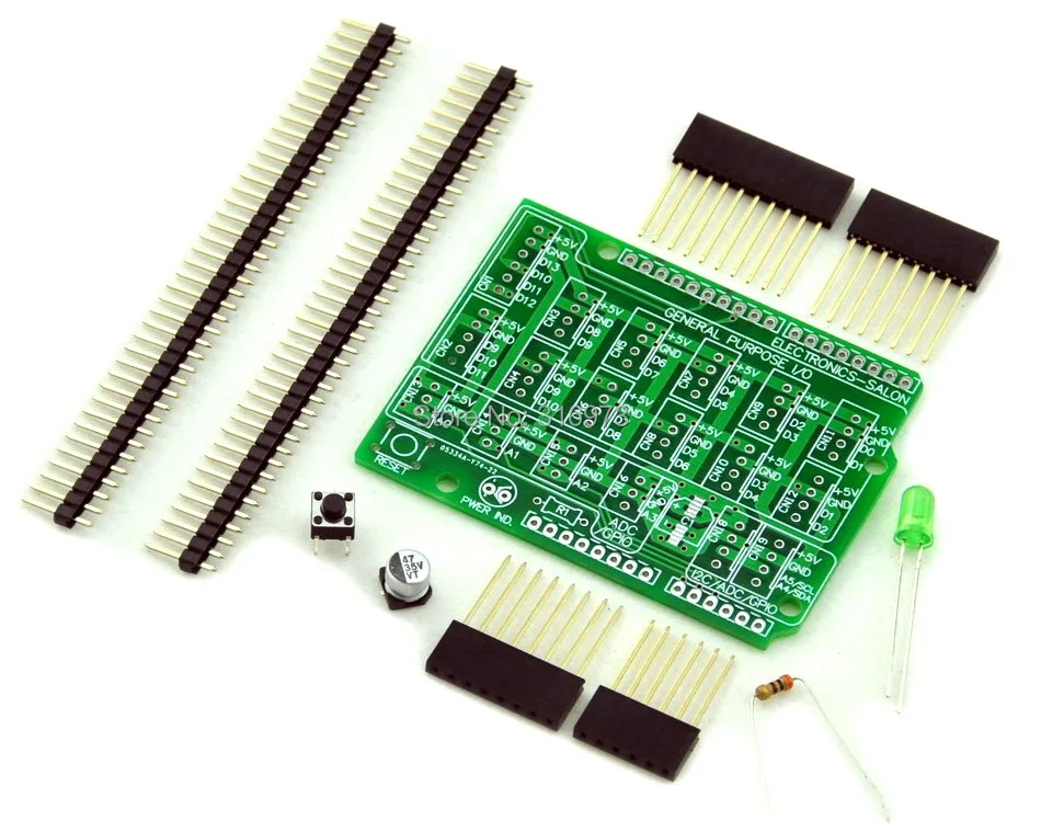 Kit de placa de extensión de E/S para tablero UNO R3 DIY.