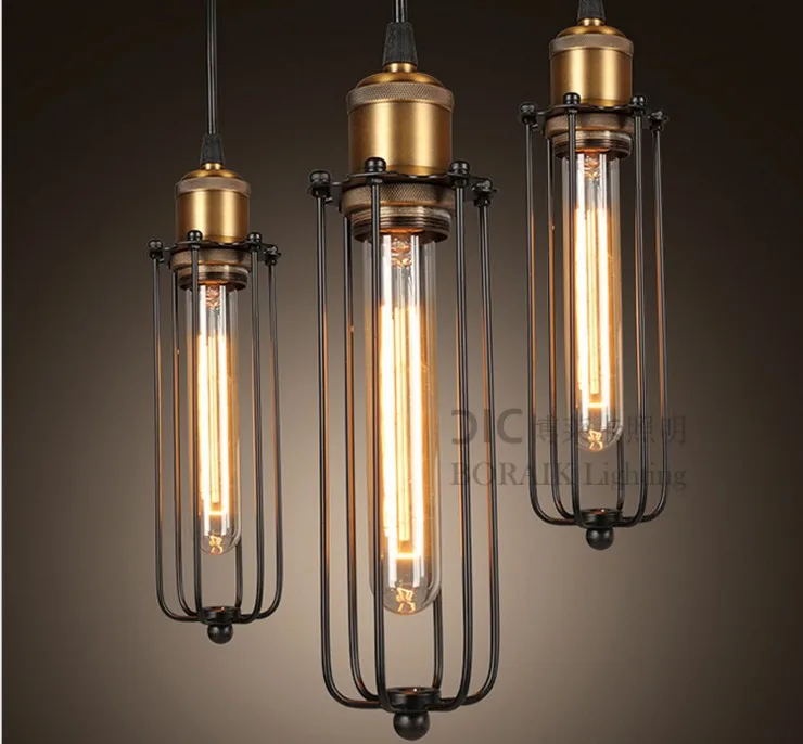 

Loft Vintage Industrial Retro Pendant Lamp Edison Light E27 Holder Iron Restaurant Bar Counter Attic Bookstore Lamp