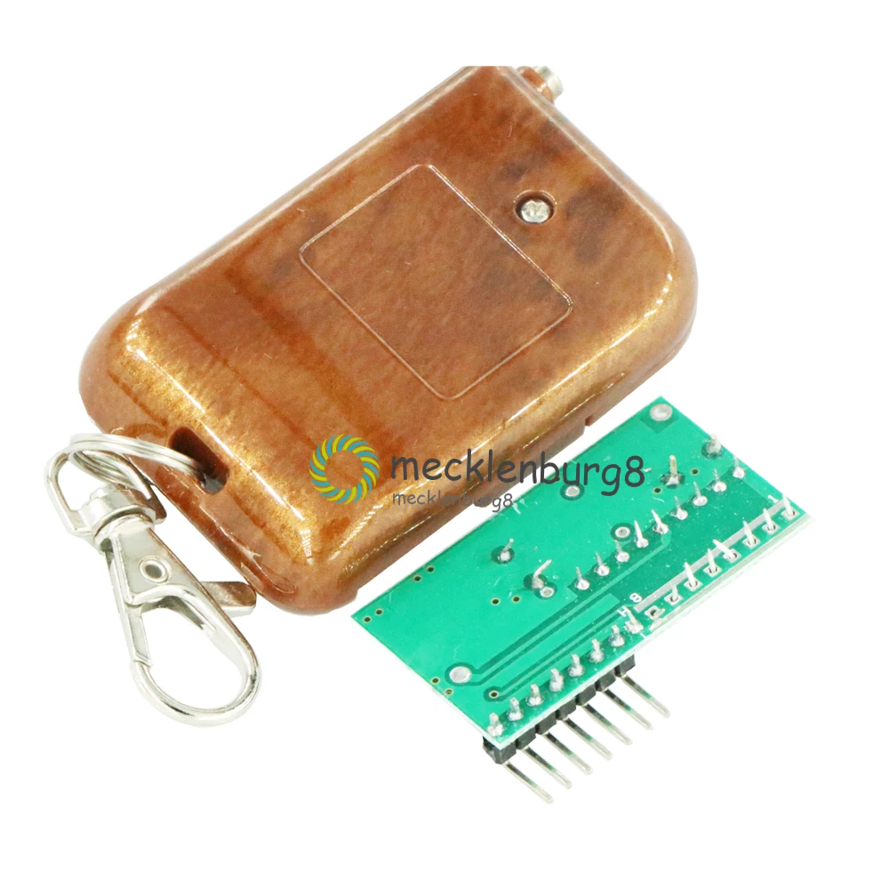 1Set IC 2262/2272 Four Ways 4 CH Key Wireless Remote Control Kit 315Mhz ASK Decoding Receiver Board Module For Arduino 5V/12V