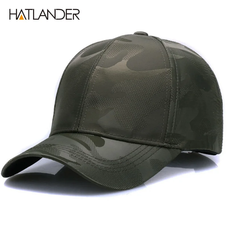 [HATLANDER]Lightweight Breathable solid baseball caps outdoor sports hats gorras curved Airy mesh sun hat for men women