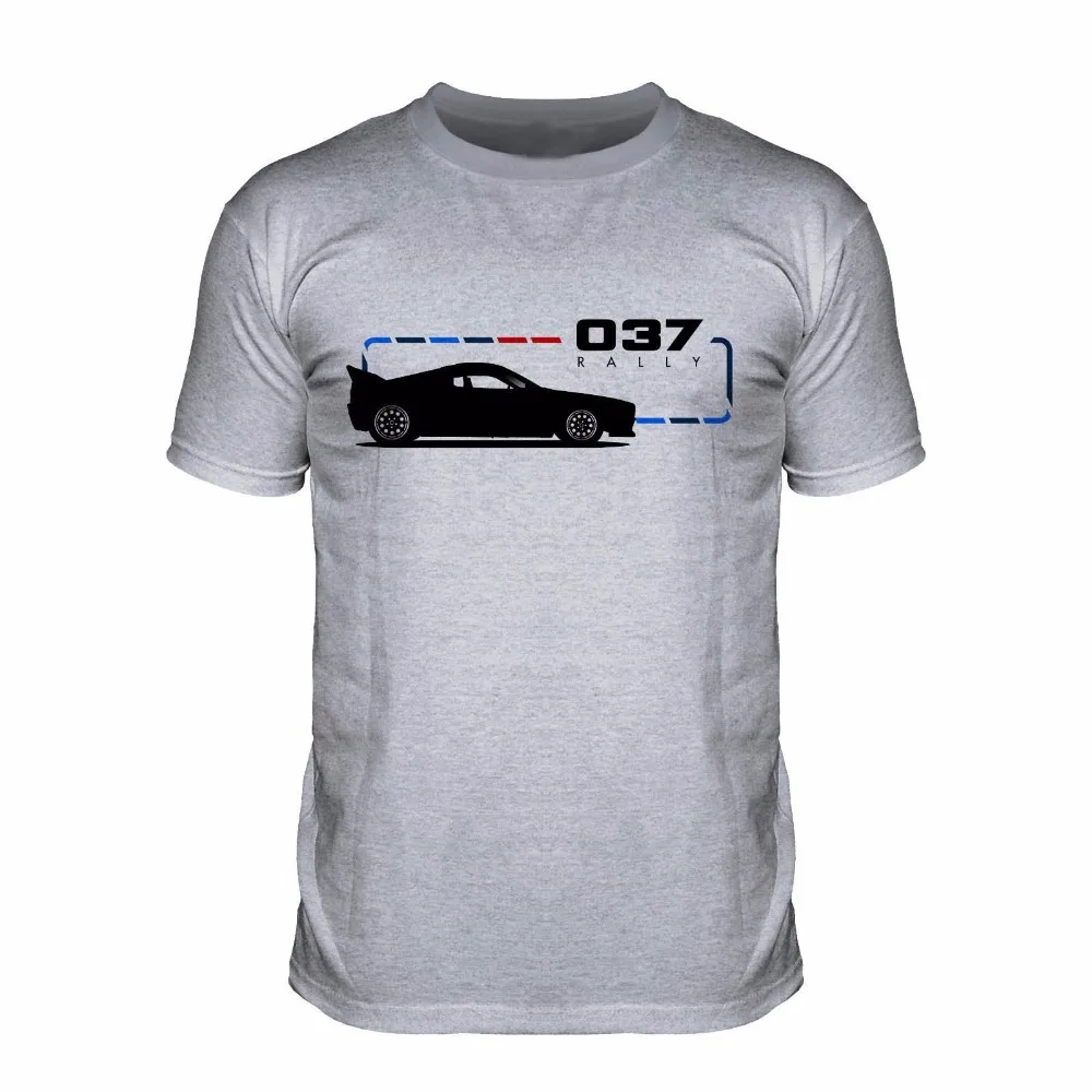 2019 Summer Men Short Sleeves Hot Sale 037 Rally T-Shirt 80S Car Group B Rallye Vintage Supercar Racer Tee shirt