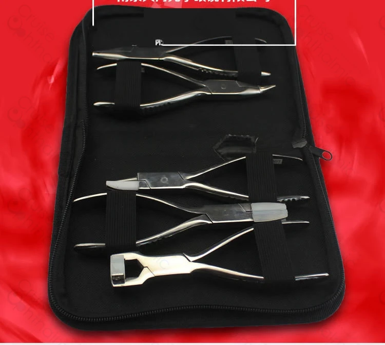 Pack of 5 pcs Multi Optik Kacamata Plier dengan membawa tas JR5C