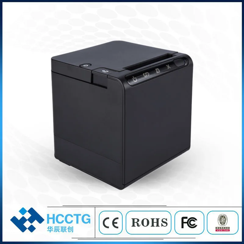 

300mm/s Printing Speed LAN USB RS232 WIFI Bluetooth Optional Interface Pos Thermal Receipt Printer For Retailer store POS80B