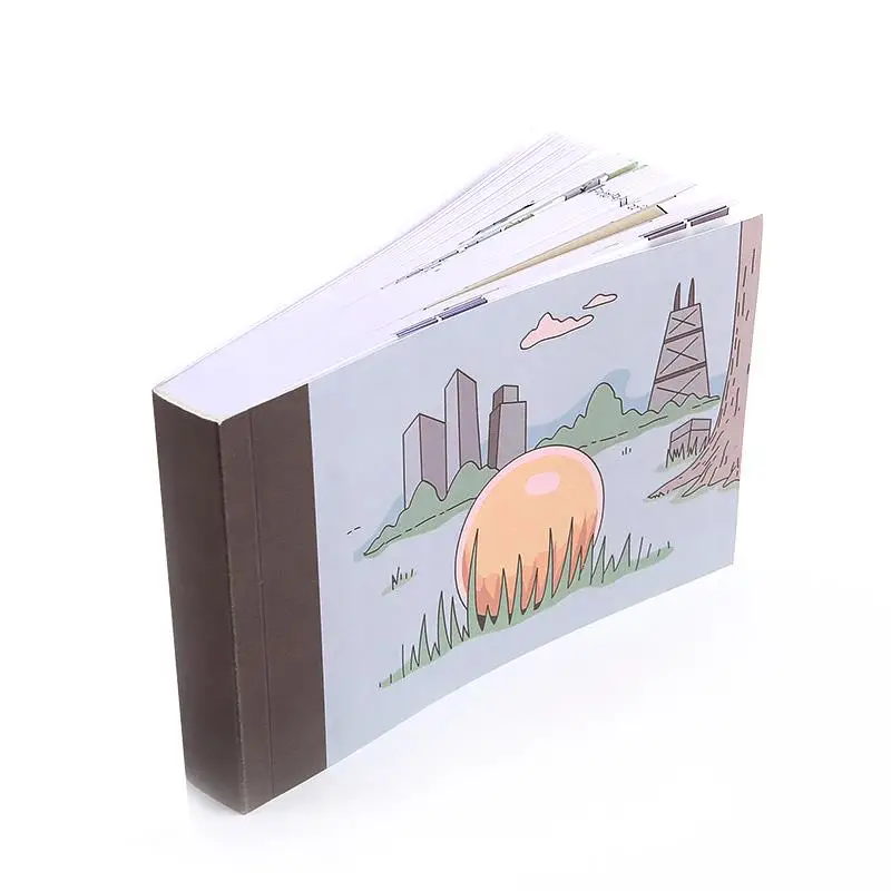 Creative Cartoon Flippist Flipbook DIY Propose Gift Flip Flap Book Can Hide The Marriage Ring Love Confession Book Romantic Gift