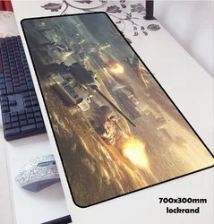 World of tanks mouse pad 700x300x3mm pad mouse notbook computer padmouse wot gaming mousepad gamer to keyboard mouse mats