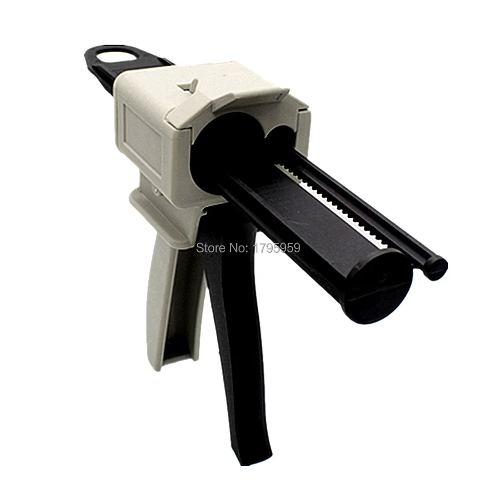 75ml AB Glue Gun 2 Part Epoxy Glue Sealant Applicator Gun Automatically Mixed 10:1 Caulk Gun Applicator Dispenser Glue Gun Tool