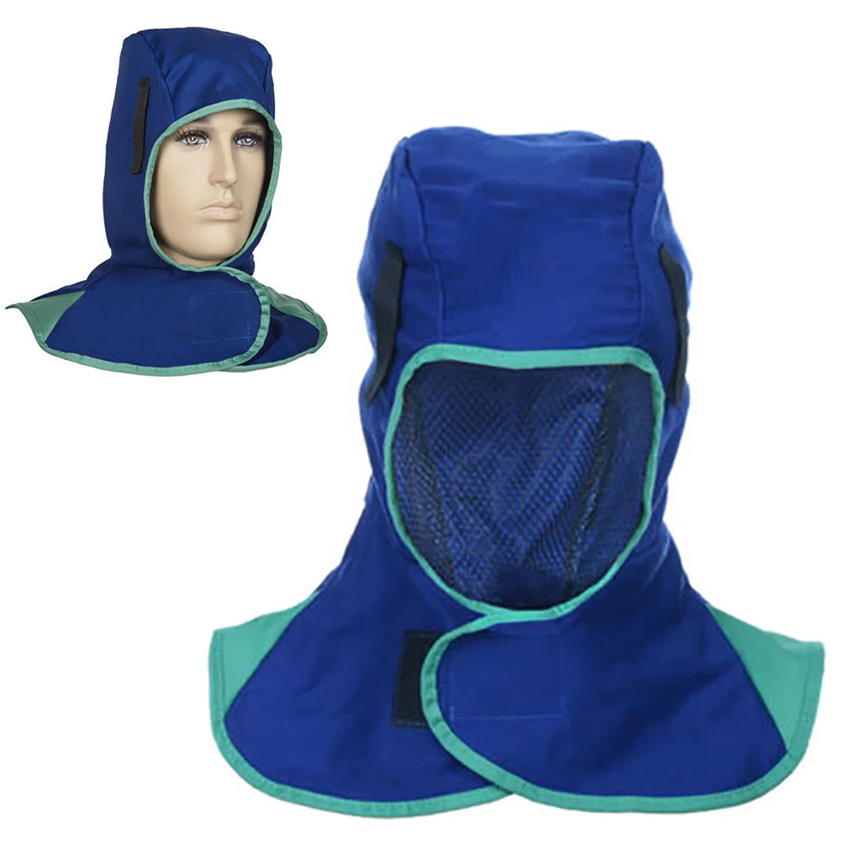 Flame Retardant Helmet Welding Neck Protection Hood Welder Head Cap Cover