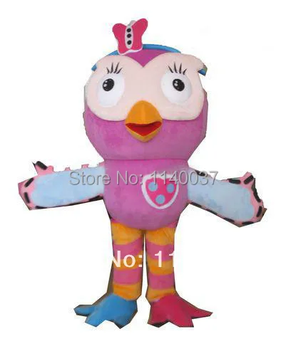 

mascot Pink owl Mascot Costume custom fancy costume anime cosplay kit mascotte theme fancydress carnival costume