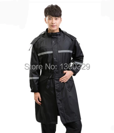 Imagem -03 - Impermeável Longo Impermeável para Homens e Mulheres Trench Rain Coat Cabolsa de Pesca Poncho de Golfe