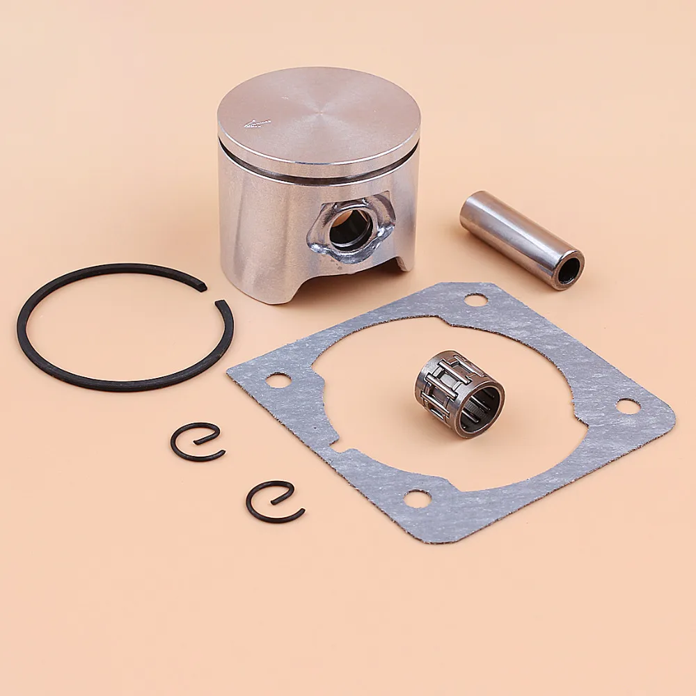 HUSQVARNA 345 XP 350 340 전기 톱 모터 부품 용 44mm 피스톤 링 베어링 실린더 개스킷 키트