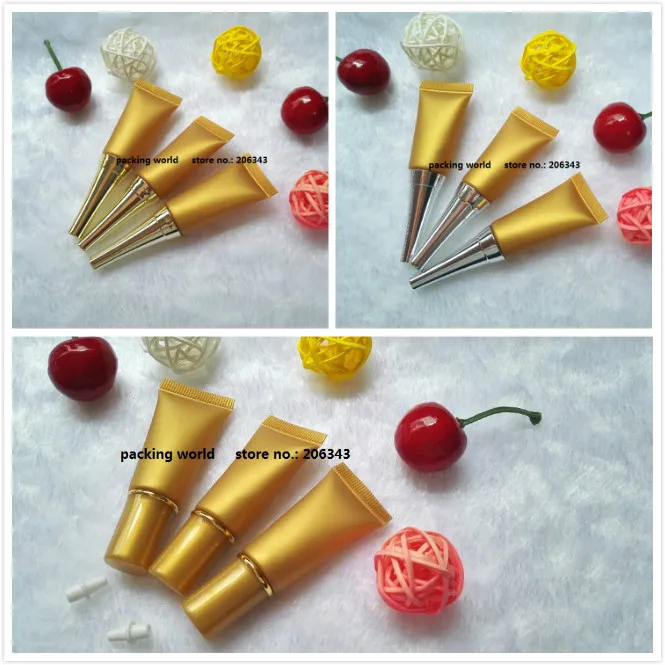 

5ml gold soft tube for handcream/essence/UV protect cream/foundation/butter/moisturizer/eyecream sample tube plastic tube