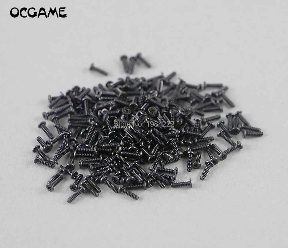 

OCGAME 200pcs/lot Black housing Screws Set for PS Vita PSV1000 Game Console Shell for PSV1000 PSVITA PSV 1000