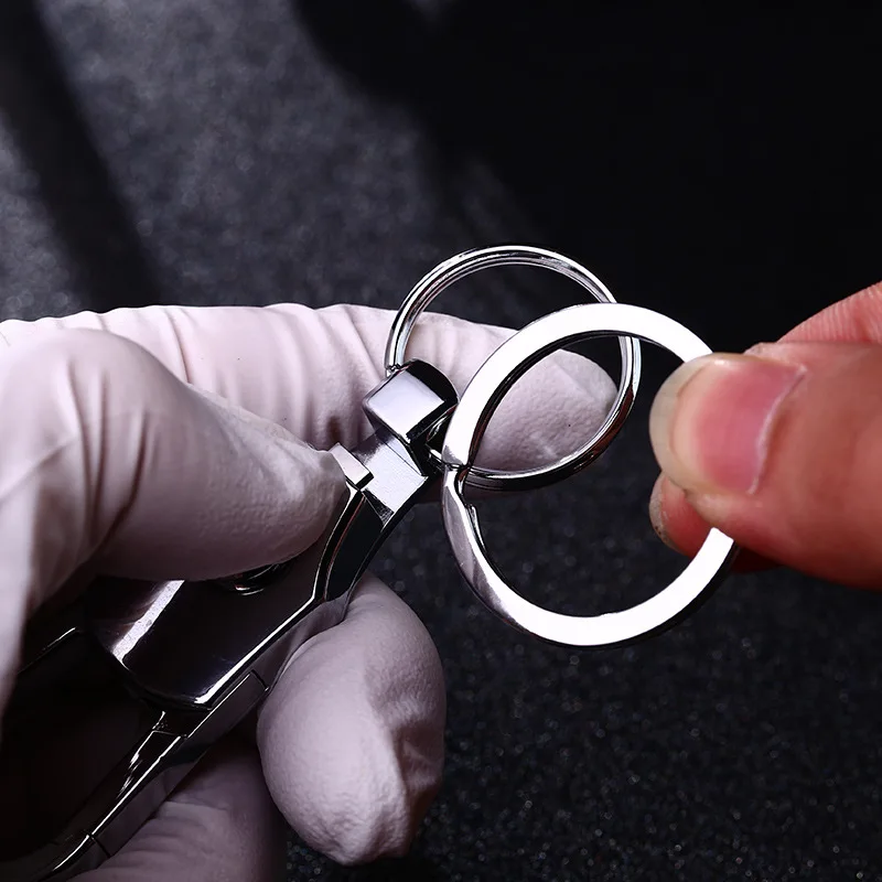 Neuer Top-Autoschlüsselanhänger für Männer und Frauen, Marken-Hüftanhänger, Autoschlüsselring, Metall-Schlüsselanhänger, Geschäftsgeschenk, Schmuck, Großhandel – Detail 4