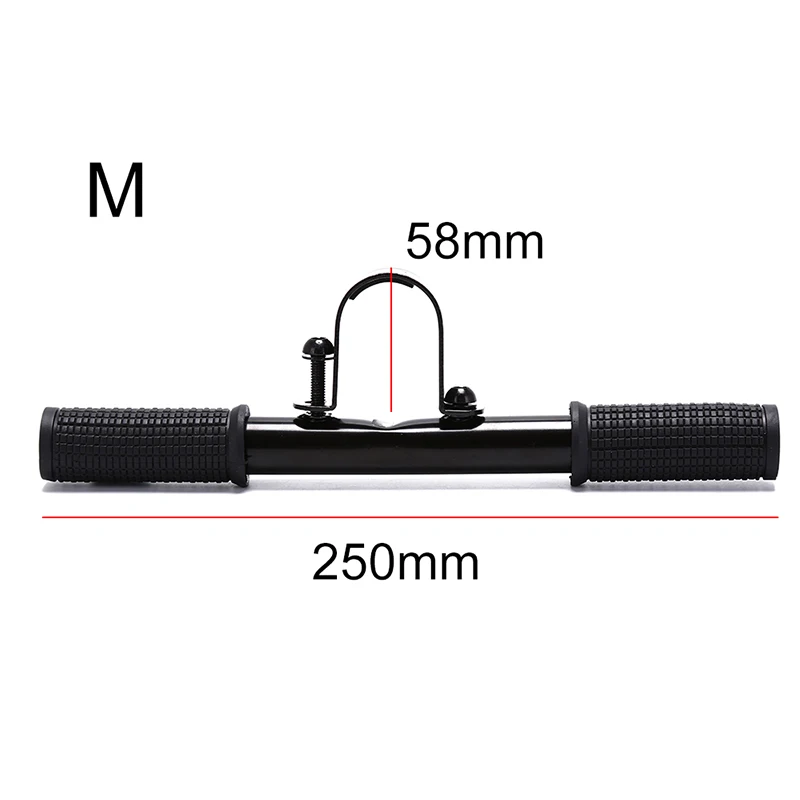 Electric Adjustable Skate Board Kids Children Handle Grip Bar Holder Knob Safe for Xiaomi M365Electric Scooter Skateboard Black