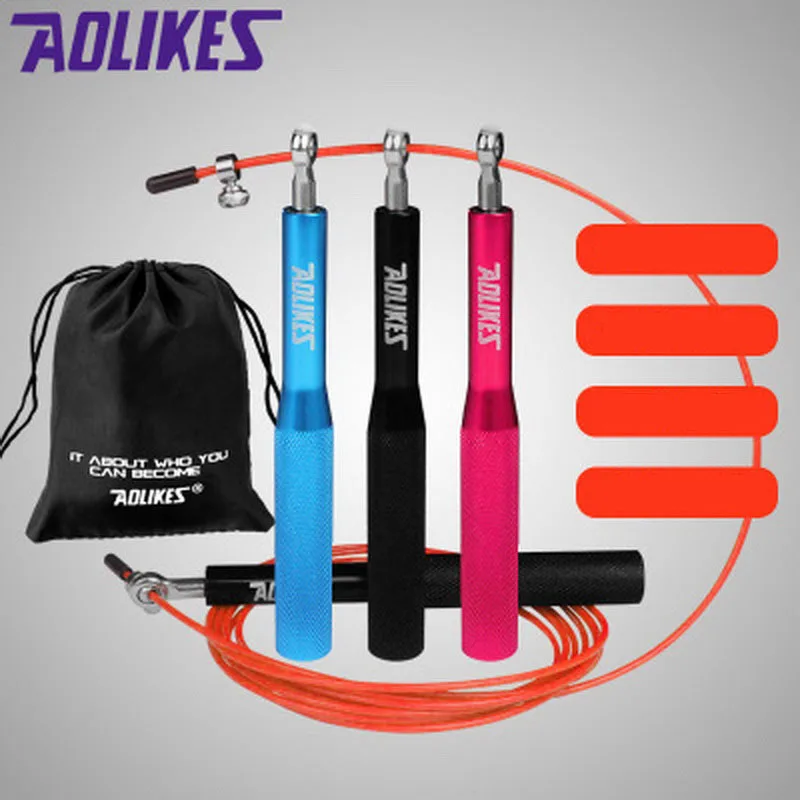 Speed Jump Rope Steel Wire With Carrying Bag Professional Racing Jumping Rope comba crossfit Skipping Rope Fitness Gym Training