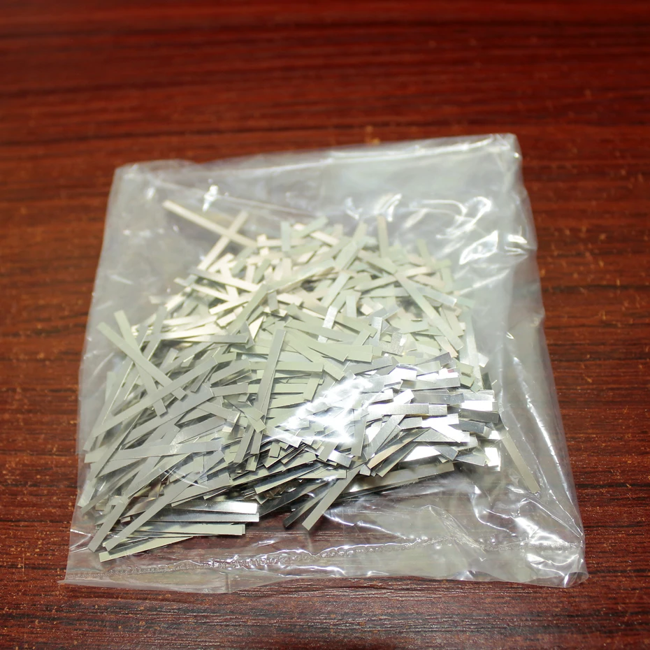 100g/bag Lithium battery nickel plated steel strip battery connection piece spot welded nickel sheet stainless steel SPCC