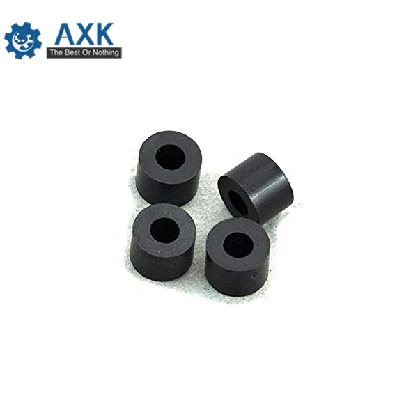 20pcs Inside Diameter ID 3 4 5 6 8mm Black White ABS Nylon Non-Threaded Spacer Hollow Standoff Washer M3 M4 M5 M6 M8 Screw Bolt