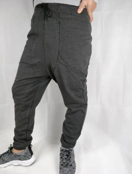 Men's Casual Harem Pants Hip Hop Dance Sporty Hiphop Mens Sport  Pants Loose Man Trousers Sweatpants Men Pants