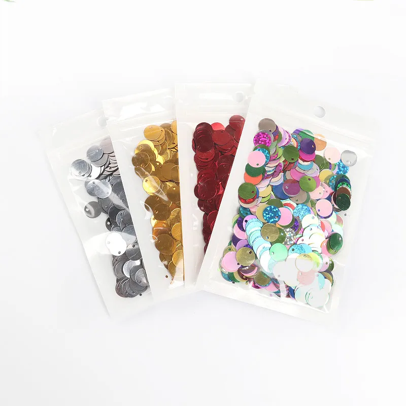 600pcs 6mm 8mm Round Sequins For Craft Flat Cekiny Paillettes DIY Art Night Club Dress Sewing Accessories 16 Colors