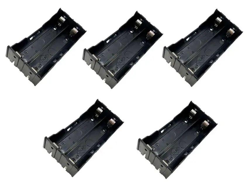 500pcs/lot MasterFire 2 Slots 18650 Battery Holder Case Container 2 x 18650 Batteries Storage Box Cover with Pins